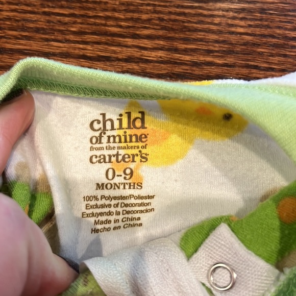 {Carter’s Sweet Child of Mine} Set of Two Fleece Sleep Sacks/Baby Bundlers - Picture 4 of 11